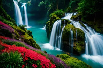 waterfall in the forest