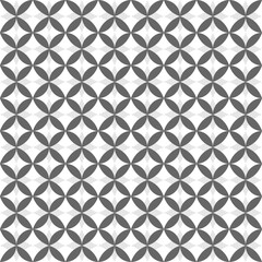 Seamless geometric pattern of abstract shapes, abstract circles.