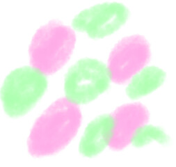 Colorful watercolor abstract texture art design 