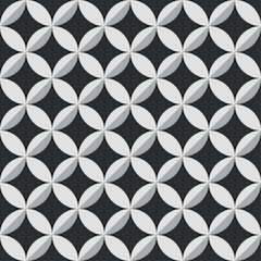 seamless pattern 3d circles geometric, wallpaper