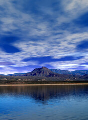 Fototapeta na wymiar Roosevelt Lake Arizona