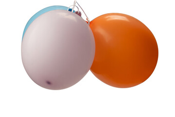 A Ballon isolated on a white background. Copy space.