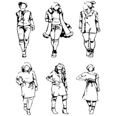 illustration of people