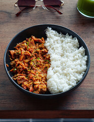 Traditional South East Asia Cuisine Nasi Gila