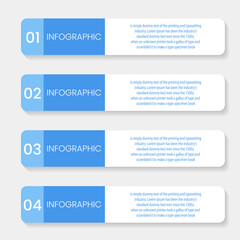 Business Infographic design template , Process timeline chart , number options