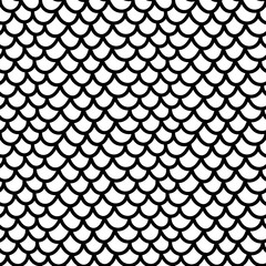Abstract scales. Seamless scale pattern. Fish scale texture.