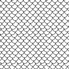Abstract scales. Seamless scale pattern. Fish scale texture. © flexelf