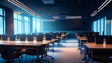 conference room interior generated by Ai