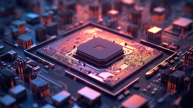 Computer chip, semi conductor, circuit board, cpu, technology