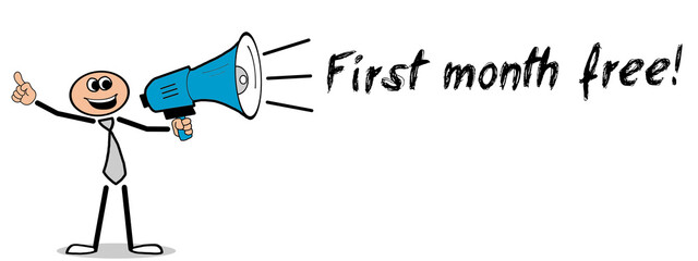 First month free!