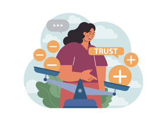 Company credibility. Brand reputation based on customer loyalty