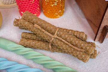 New designer handmade wax candles