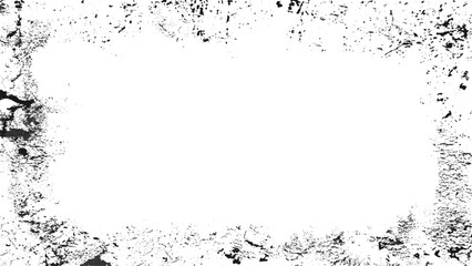 Black and white grunge background with a black border