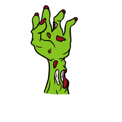 Zombie Creepy Hand