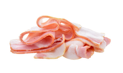 bacon isolated on transparent png