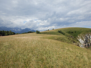 landscape in the mountains