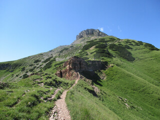 the mountains of tres Cime