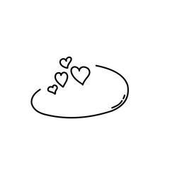 Group of falling raindrops