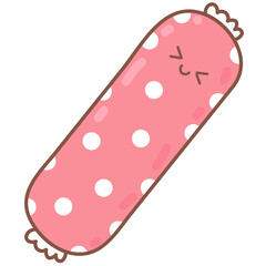 bolster cushion doodle cartoon