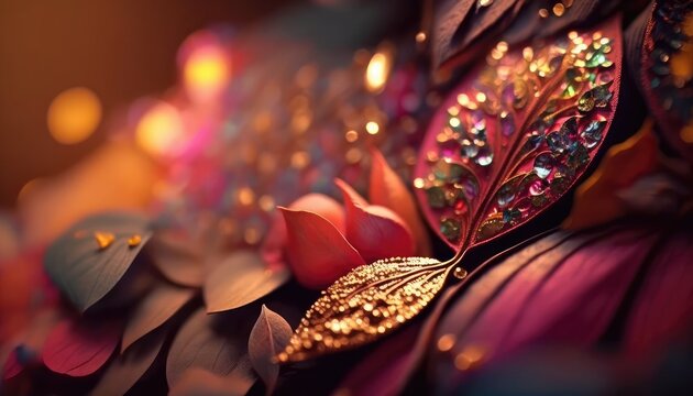 eye catching decorative floral bouquet wallpaper for royal decor generative ai
