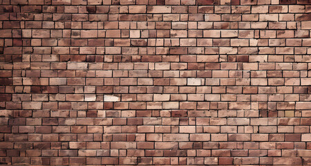 Obraz premium Old wall background with stained aged bricks, Generative AI, Generative, AI