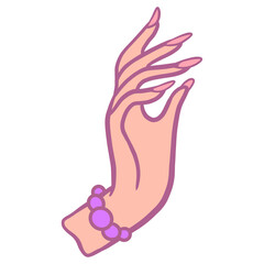 Witch Hand With Bracelet