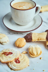 coffee and cookies