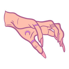 Scary Witch Hand