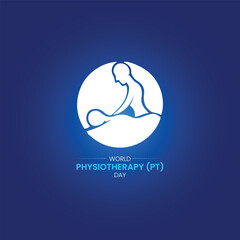 World Physiotherapy (PT) Day. international physiotherapy day. physiotherapy vector illustration. world physical therapy day. 