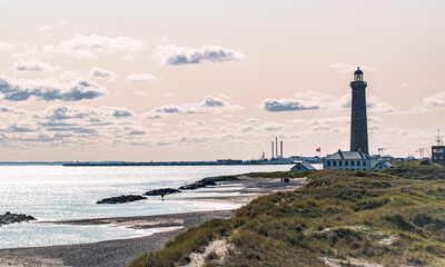 Fototapeta premium lighthouse on the coast