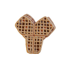 Pie or Pancake Bakery 3D Alphabet or PNG Letters