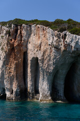 blue grotto on Zakynthos