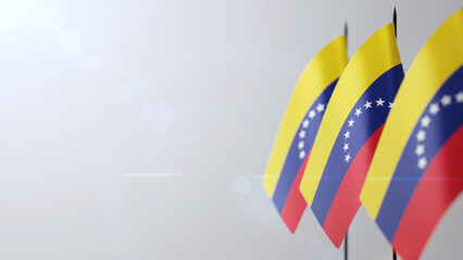 Venezuela  Flag. flags of Venezuela  on a white background