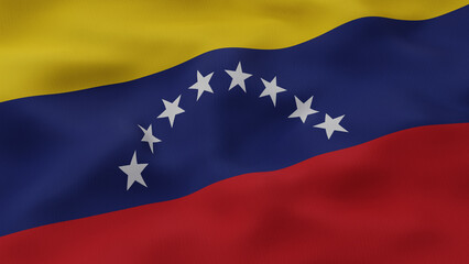 Venezuela Flag. Close up waving flag of Venezuela