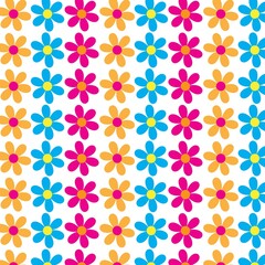 seamless pattern with flowers