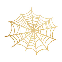 Gold Spider Web