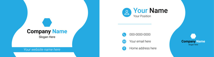 This is a Corporate Business Card template.