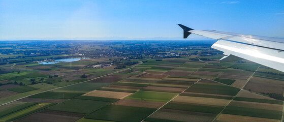 view of airplane of Erding