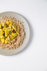 rice with chicken 
