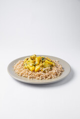 rice with chicken 