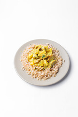 rice with chicken 