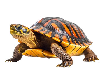 Fototapeta premium Snaileatg turtle, generative artificial intelligence