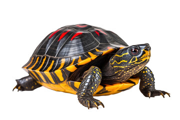 Fototapeta premium Spotted turtle, generative artificial intelligence