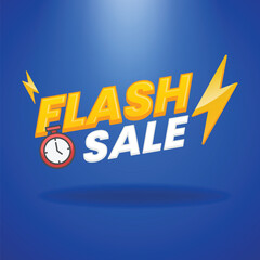 Flash sale banner for website