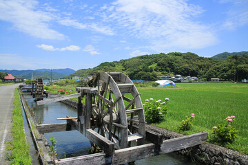 高知県四万十市　安並水車の里