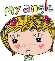 Emotion face anime