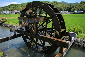 高知県四万十市　安並水車の里