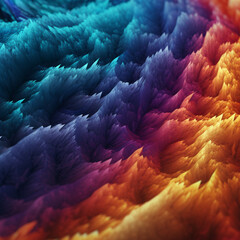 Fototapeta premium Bright abstract art work 