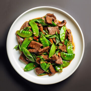 Delicious Beef and SnowPeas Stir Fry