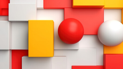 Naklejka premium Minimal scene with geometrical forms in blue abstract background. Generative Ai